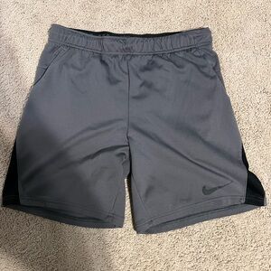 Nike Gray Athletic Training Shorts